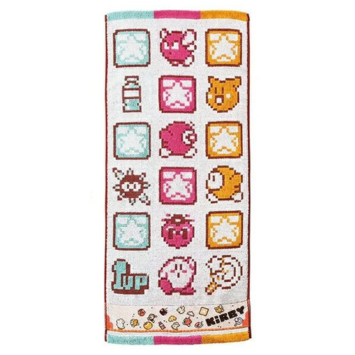 Kirby serviette pixels - serviette,